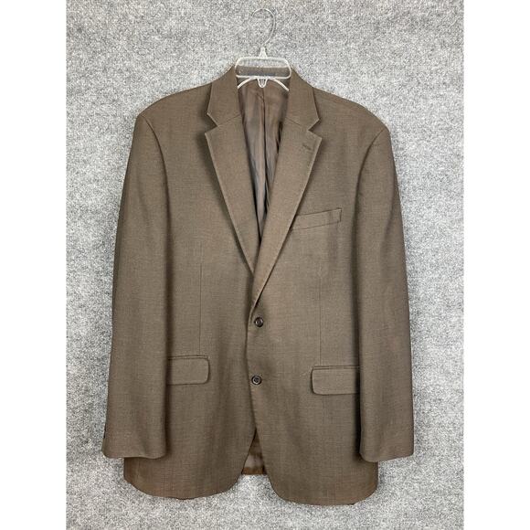 Lauren Ralph Lauren Other - Lauren Ralph Lauren Men's Jacket Blazer Coat Size 44L Brown Rayon Blend
